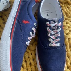 NEW POLO RALPH LAUREN THORTON SK  SNEAKERS SIZES 11D & 11.5D