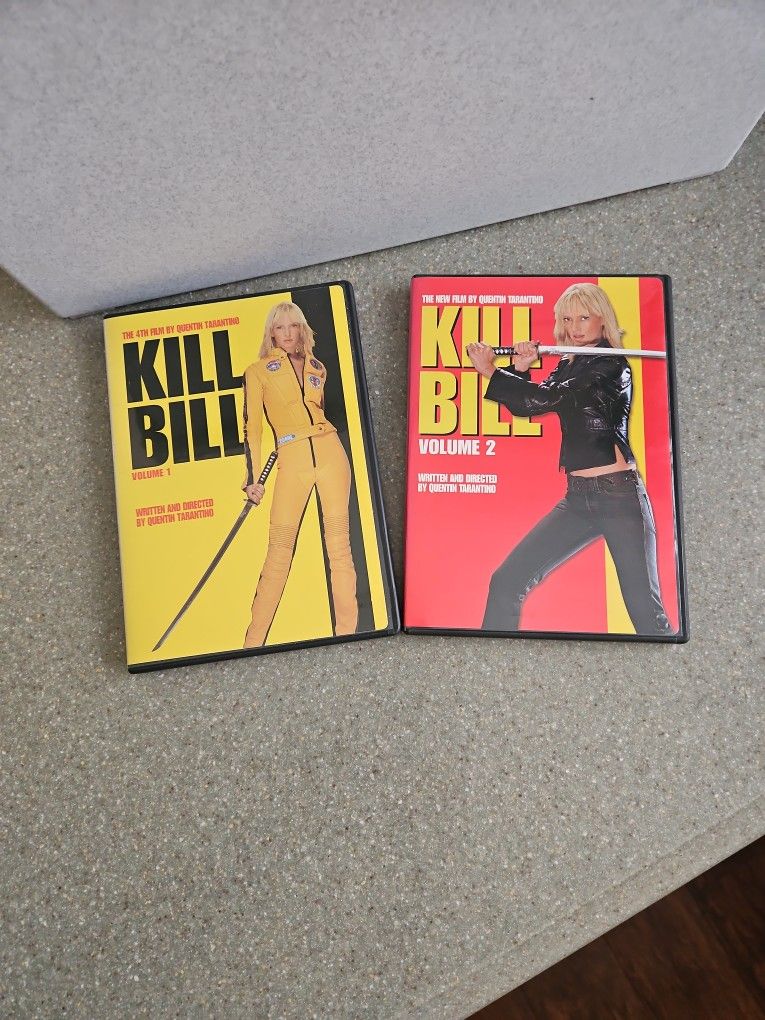 DVD Kill Bill Complete Set