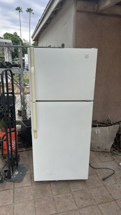White Maytag fridge