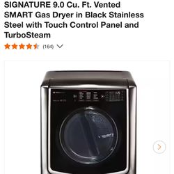 Big LG Washer And Dryer