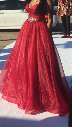 Prom dress! Red Size 4 to 6