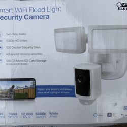Smart WiFi Flood Light Security Camera 