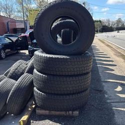 37 X 12.50 R17 Milestar Set of 4 Used In Premium Condition