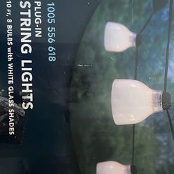 Hampton Bay String Lights – $15 – Must Go by Monday!