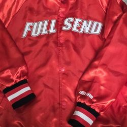 FULL SEND SATIN JACKET