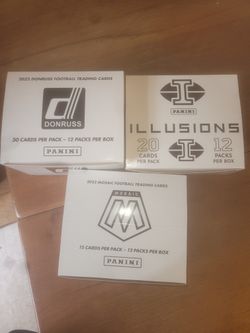 2022 Panini Football Box Assorted Types