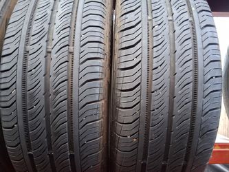 2 used Tires 185/60r15 continental 🤑 free Installation and balance ‼️ 👌 