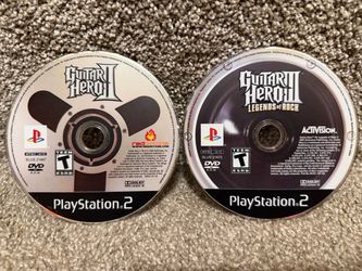 “Guitar Hero II & III” Sony PlayStation 2 PS2 Video Game Bundle
