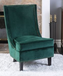 Emerald Green Accent Chair