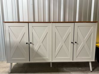 Farmhouse Style Buffet / Sideboard Cabinet