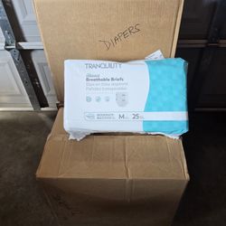 Tranquility Essential Incontinence Brief Size M (12 packs) 60