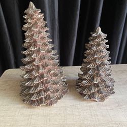 Set Of Christmas Tree Candles