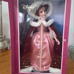 New, Sealed!! Belle PORCELAIN Keepsake Doll 14" Avon Exclusive 2002