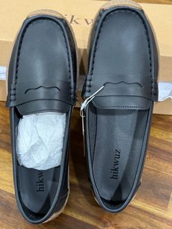 Hikwuz Black Penny Loafers