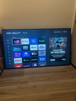 65" Onn. Roku TV (Model: 100012587)
