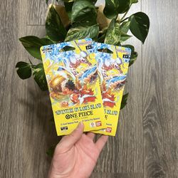 One Piece Card Game Adventure On Kami’s Island Booster Pack Sleeved