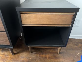 Mid Century Nightstand 