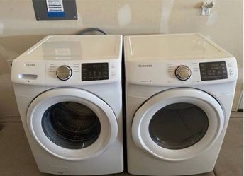 Front loader washer and dryer