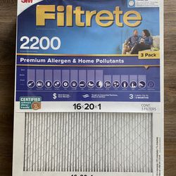 Filtrate 16x20x1 Replacement Air Filters