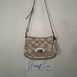 COACH Kristin Signature East West Crossbody
