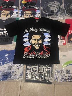 Asaali Jean Co. Pablo Escobar Graphic Tee