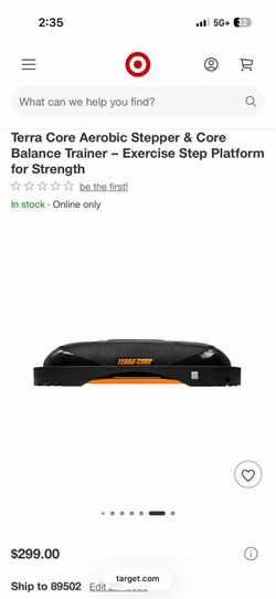 Terra Core Aerobic Stepper