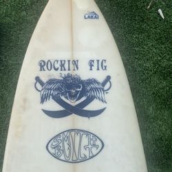 Vintage Rockin Fig Surfboard