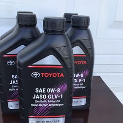 5 bottles of oil