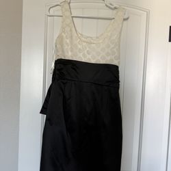 Black Dress With White 