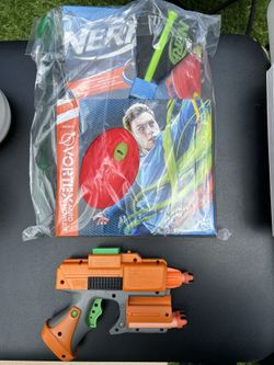 Nerf Football & Nerf Blaster