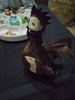 Whiskey Decanter Leather And Cow Hide