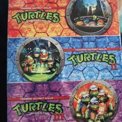 Teenage Mutant Ninja Turtles Bluray Trilogy 