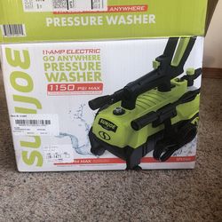 Sun Joe pressure Washer 1150 PSI