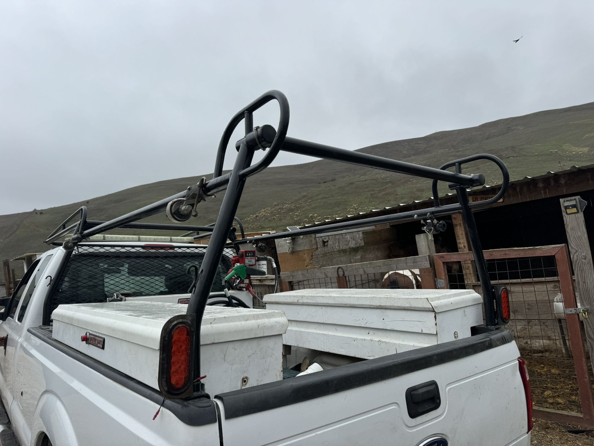 Lumber Rack For Ford F250 With Forklift Access