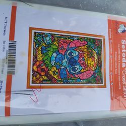 Stitch Staind Glass Cross Stitching Kit