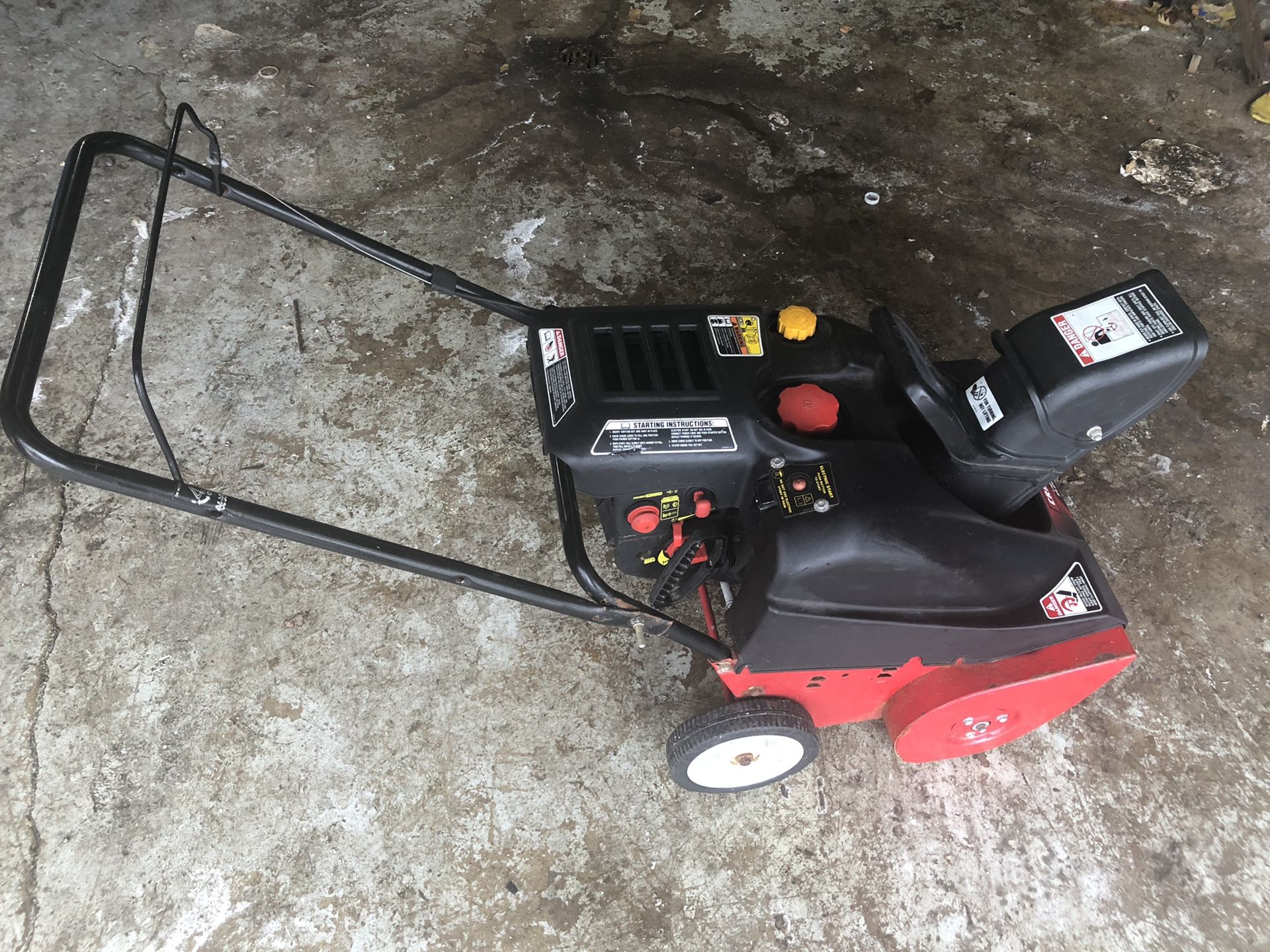 Snow blower
