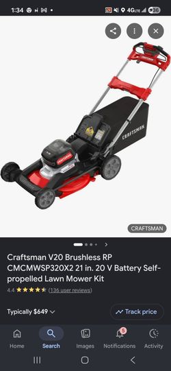 Craftsman self propelled brushless mower