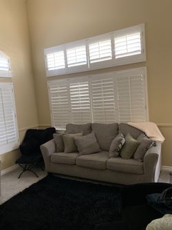 Sofa and loveseat (used in great condition)