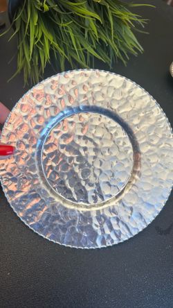 Rodney Kent #437 aluminum plate 7 3/4" Hand Wrought Creations