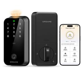DREAME Apple Smart Door Lock Lite, Digital Smart Locks for Front Door Apple Home