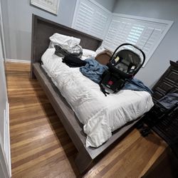 Queen Bed With Mattress