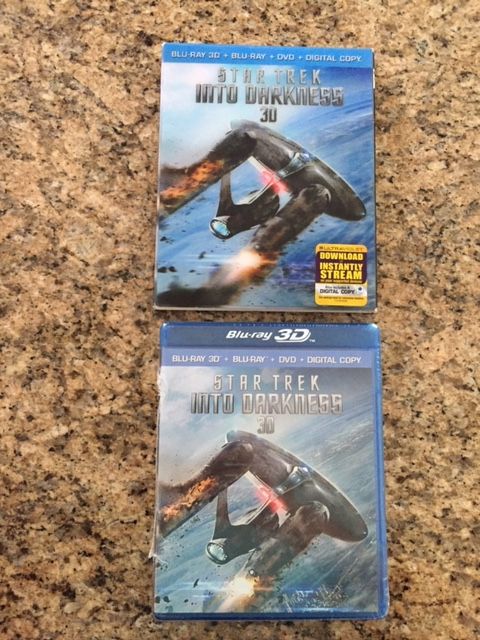 Star Trek Into Darkness 3D DVD set with Lenticular Cover $5.00