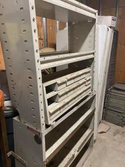 Weather guard shelves. For Cargo van