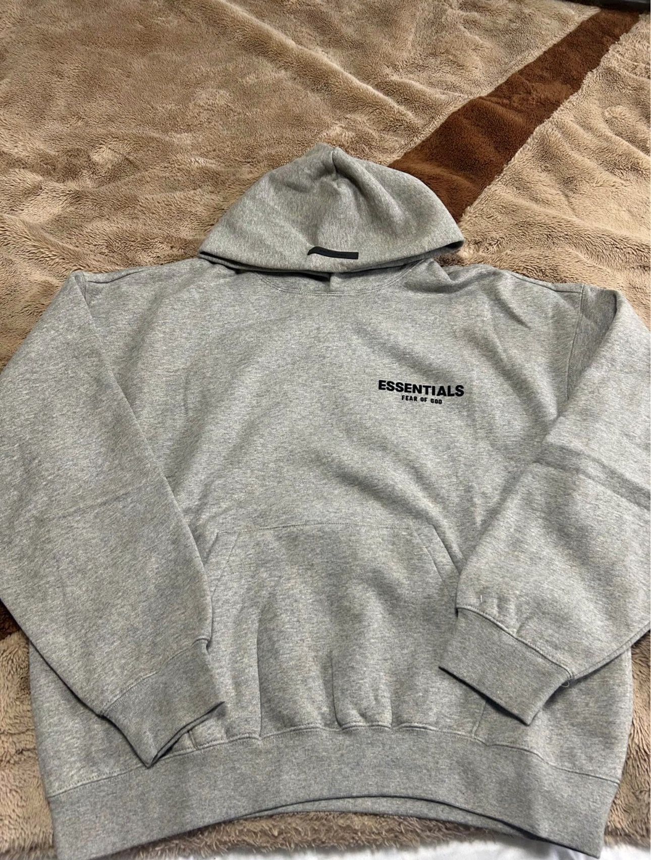 Dark Oatmeal Essentials Hoodie