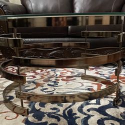Coffee Table & 2 End Tables 