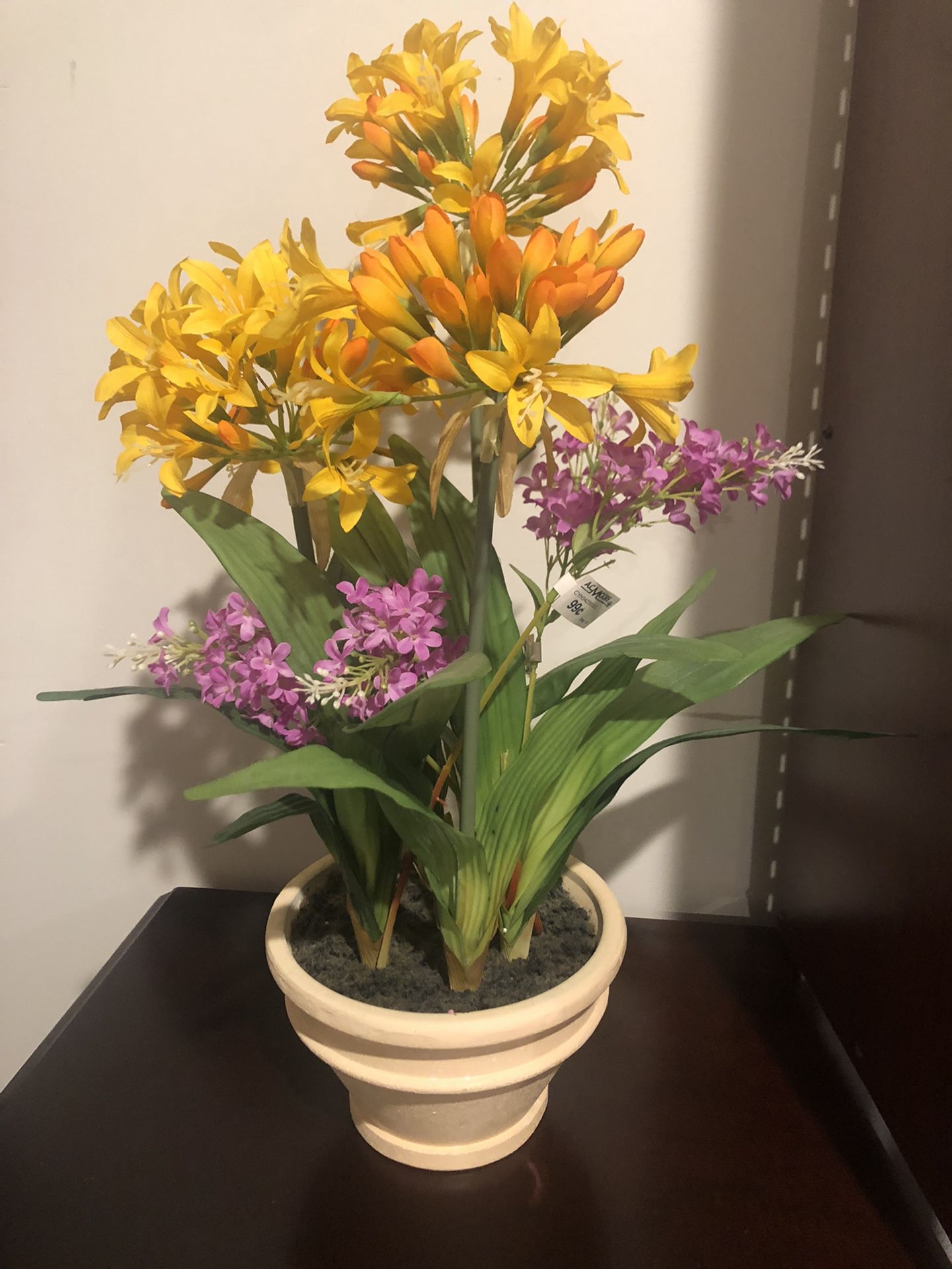 Flower arrangement in a Pot