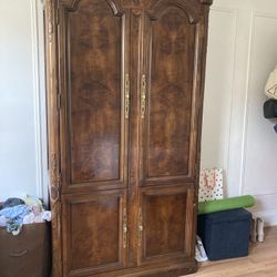 Mahogany Wardbrobe Armoire  NEEDS TO GO ASAP