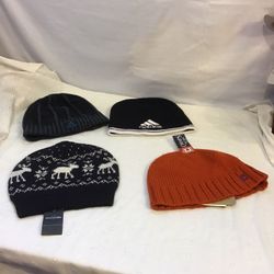 4. Pc  Beanie Different Colors and Styles.   One Size