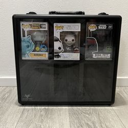 Pop Funkos With Carry/Display Case