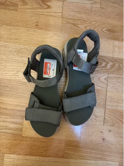 UGG Olive Green Platform Sandals